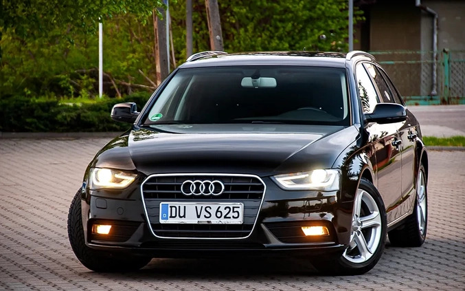 Audi A4 cena 44900 przebieg: 260000, rok produkcji 2014 z Głogów małe 704